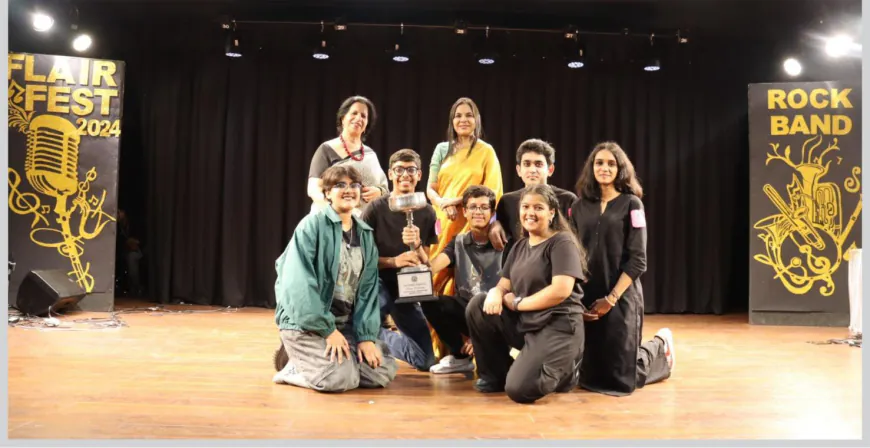 SCHOOL CHILDREN SHOWCASE THEIR TALENT IN THE CULTURAL FESTIVAL 'FLAIR FEST'