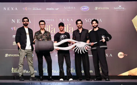 IIFA 2024 Unveils Glitz and Glamour: A Star-Studded Press Conference in Mumbai Sets the Stage for the Grand Festival!