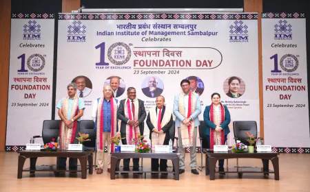 'AI to Change the Way the Students Learn at IIM Sambalpur' – Prof. Mahadeo Jaiswal On 10th Foundation Day 