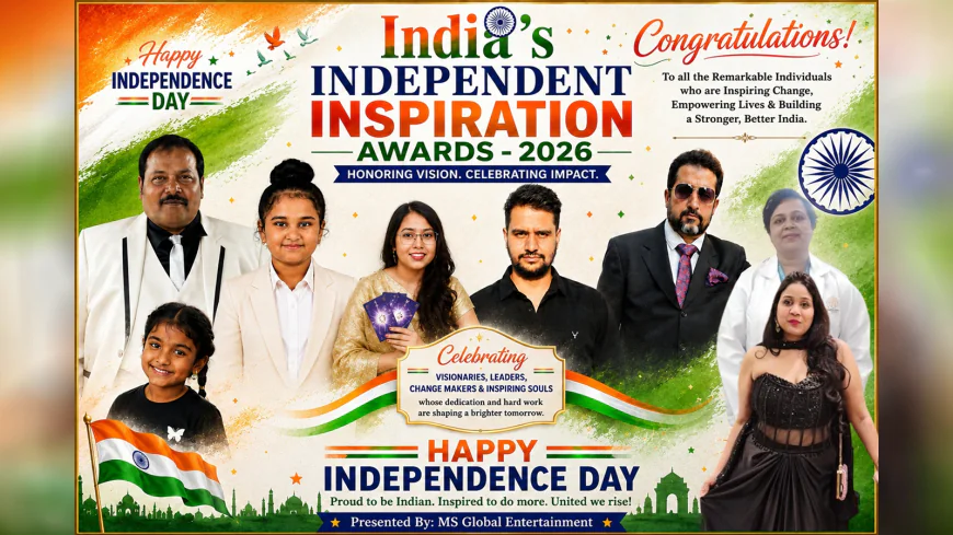 MS Global Entertainment Presents India’s Independent Inspiration Awards – 2026